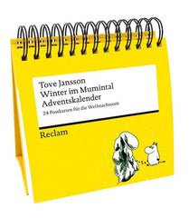 Winter im Mumintal. Adventskalender 24 Postkarten für die Weihnachtszeit