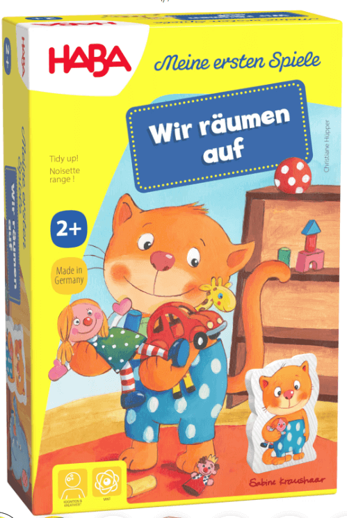 Wir räumen auf - Erstes Spiel Haba