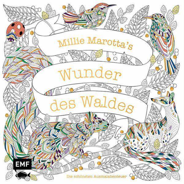 Wunder des Waldes - Ausmalbuch EMF-Verlag