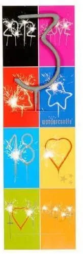 Wunderkerze - Zahlen 0-9 - 140010-1 Wondercandle
