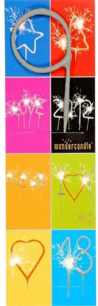 Wunderkerze - Zahlen 0-9 - 140010-1 Wondercandle