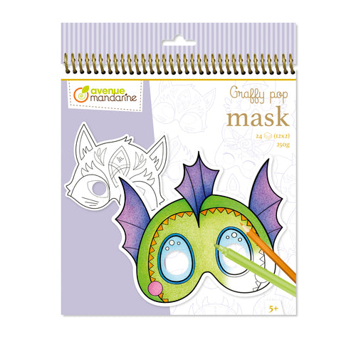 Maskenmalbuch Fantasy