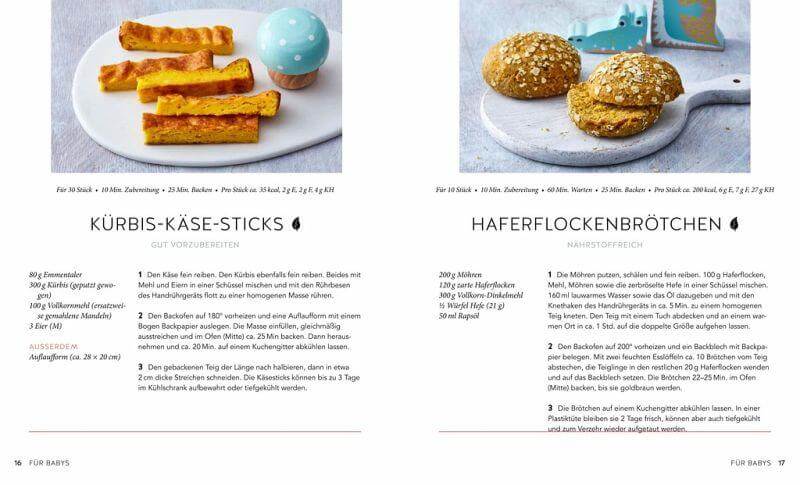 Zuckerfreie Snacks für Babys und Kleinkinder Gräfe & Unzer