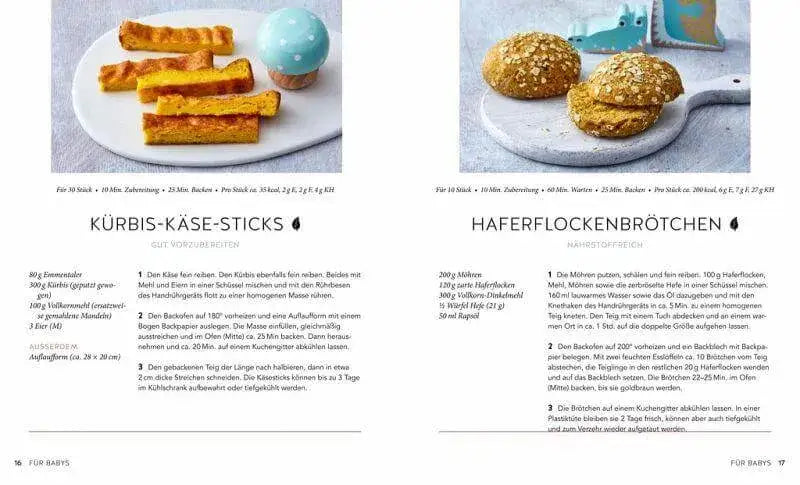 Zuckerfreie Snacks für Babys und Kleinkinder Gräfe & Unzer