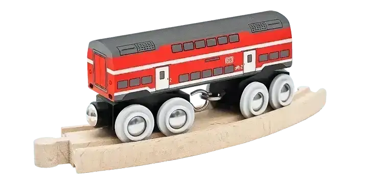 Zug Mittelwagen Doppelstock DB Regio Lalok