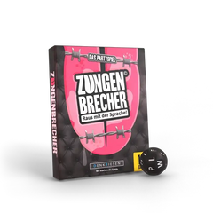 Zungenbrecher Partyspiel mit Würfel – lustiges Sprachspiel für Erwachsene und Teens, ideal für Party & Geschenk
